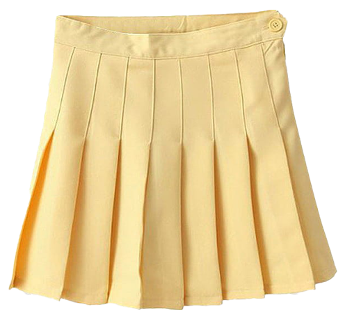 Pleated Mini Skirt